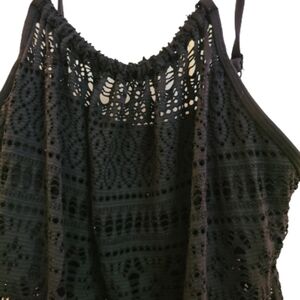 Aqua Green Lace Onepiece Swimsuit
